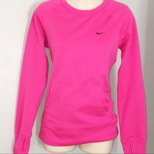 Nike thermal-fit pink sweatshirt size XS